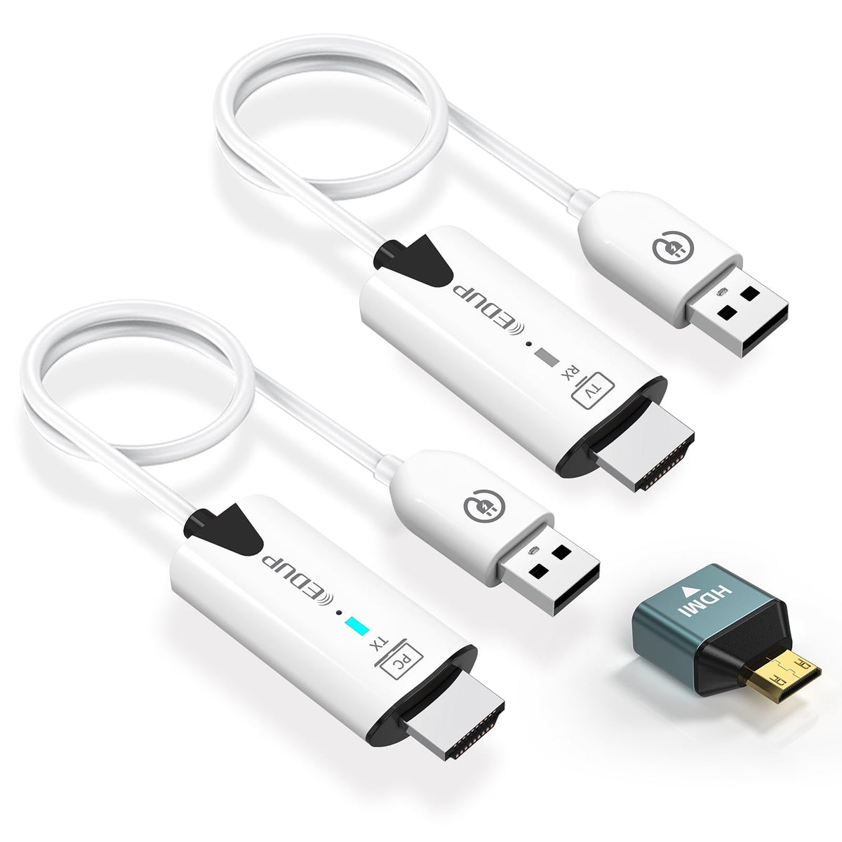 EDUP Wireless HDMI Transmitter and Receiver 4K Decode Input - EDUP Official Imagery - 2