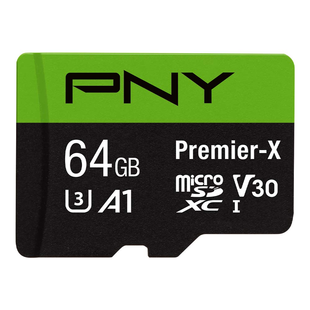 PNY 128GB Premier - X C10 U3 V30 A1 microSDXC Flash Memory - PNY Official Product View 3