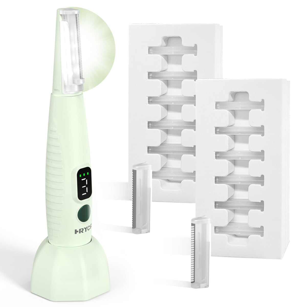 Dermaplane Razor for Women Face Sonic Rechargeable - MSDWLGS Official Imagery - 1