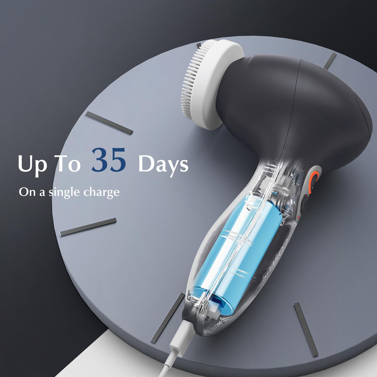 COSLUS FBX04 Facial Cleansing Brush 3 in 1 Face Scrubber - COSLUS Official Imagery - 7