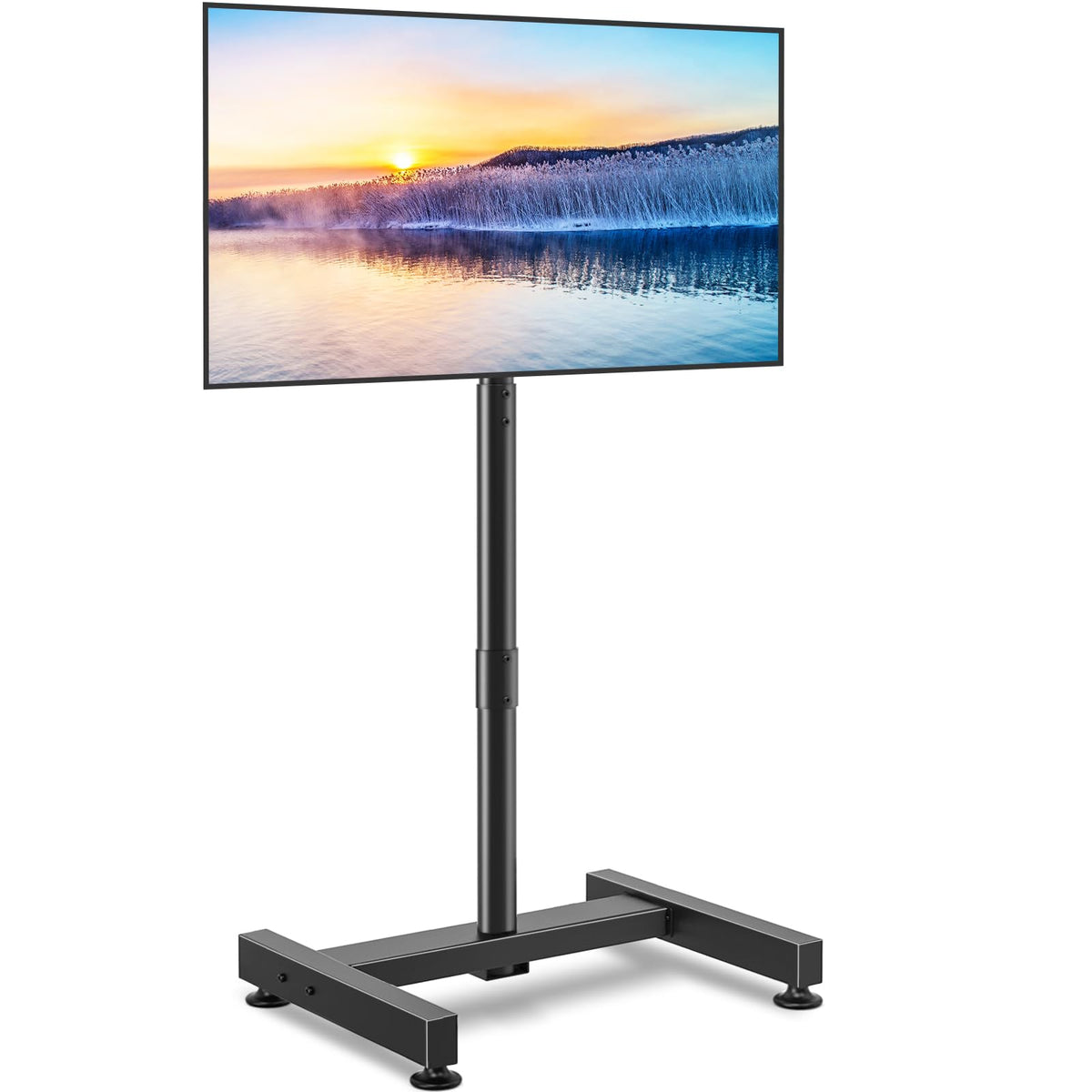 TV Floor Stand for 13 50 inch LCD LED Flat Curved Panel - TVON Official Imagery - 1