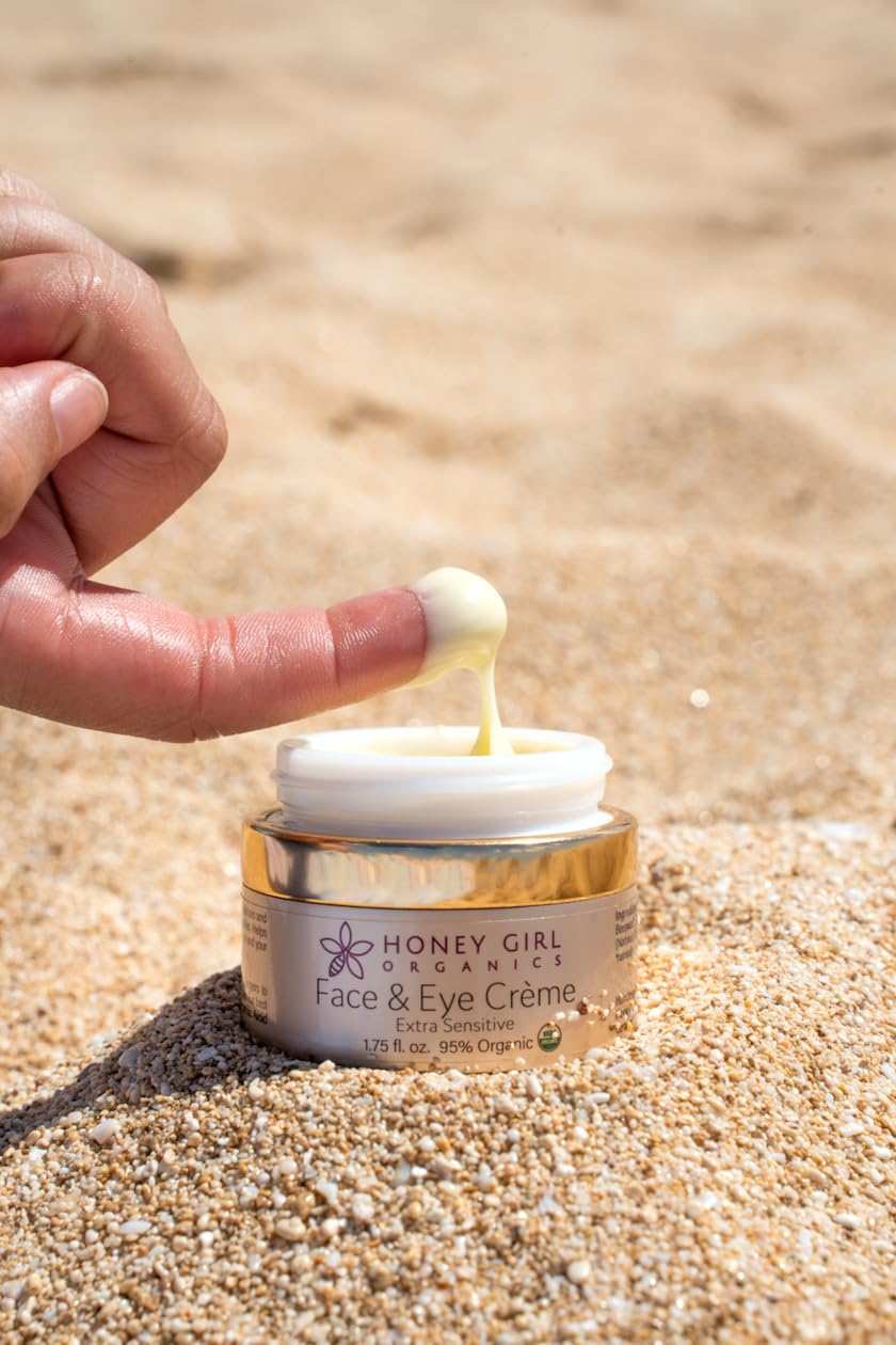 Honey Girl Organics Extra Sensitive Face and Eye Creme 1 75 - Honey Girl Organics Official Imagery - 6