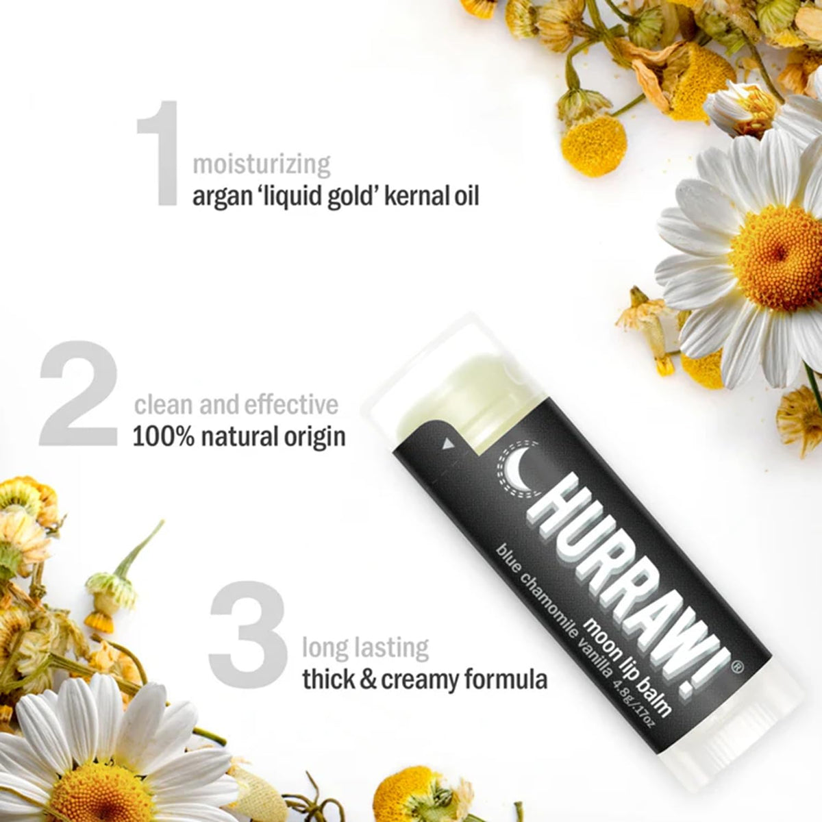 Hurraw Moon Night Treatment Lip Balm 5 Pack Organic - HURRAW! Official Imagery - 3