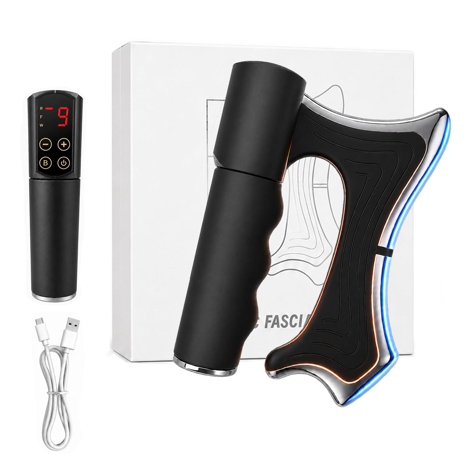 SootheSilk SculptWave Full Body Contouring Device, Heated Muscle - Product Imagery