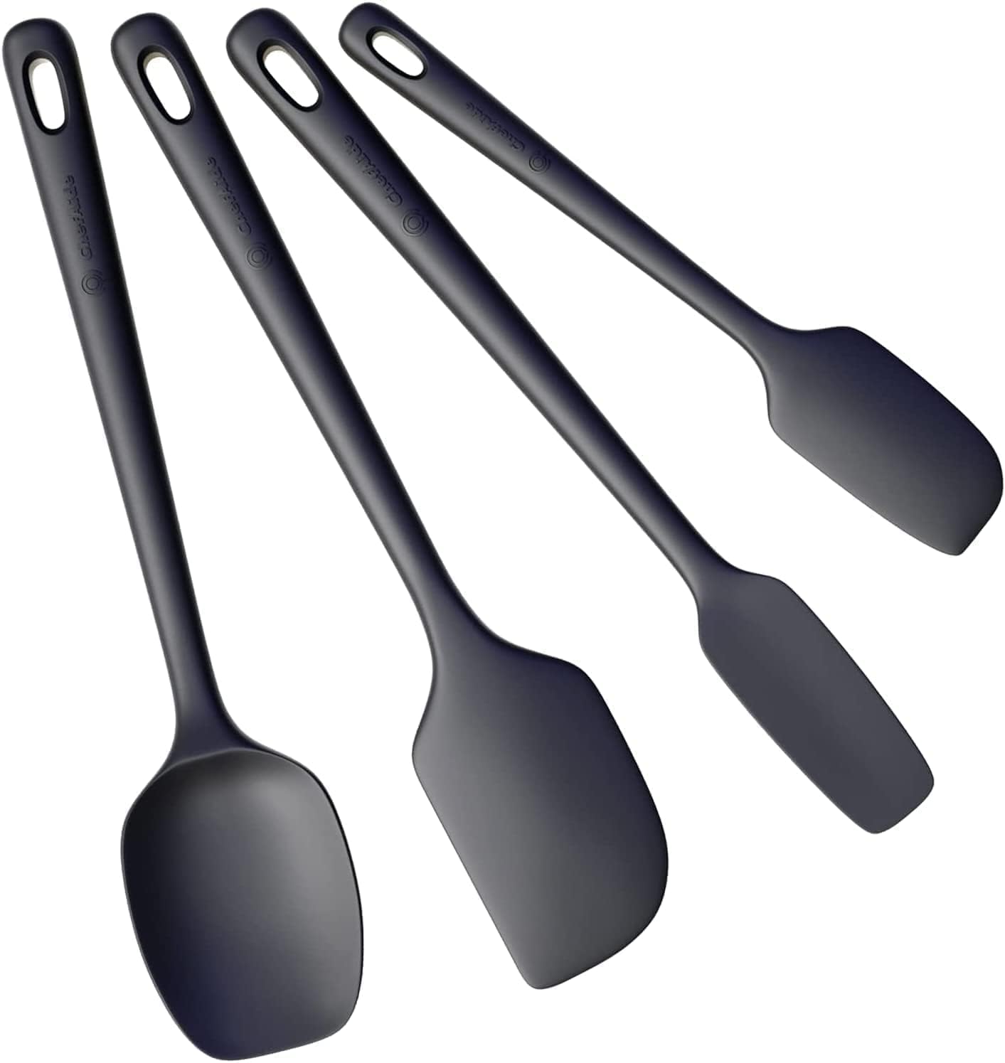 ChefAide 5 Pieces Silicone Spatulas Set, Heat Resistant Rubber Spatula - ChefAide Official Product View 9