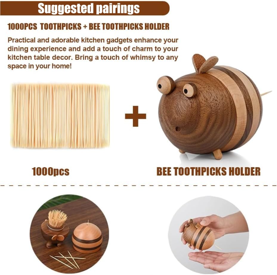 1000 Count Bamboo Toothpicks - Product Imagery