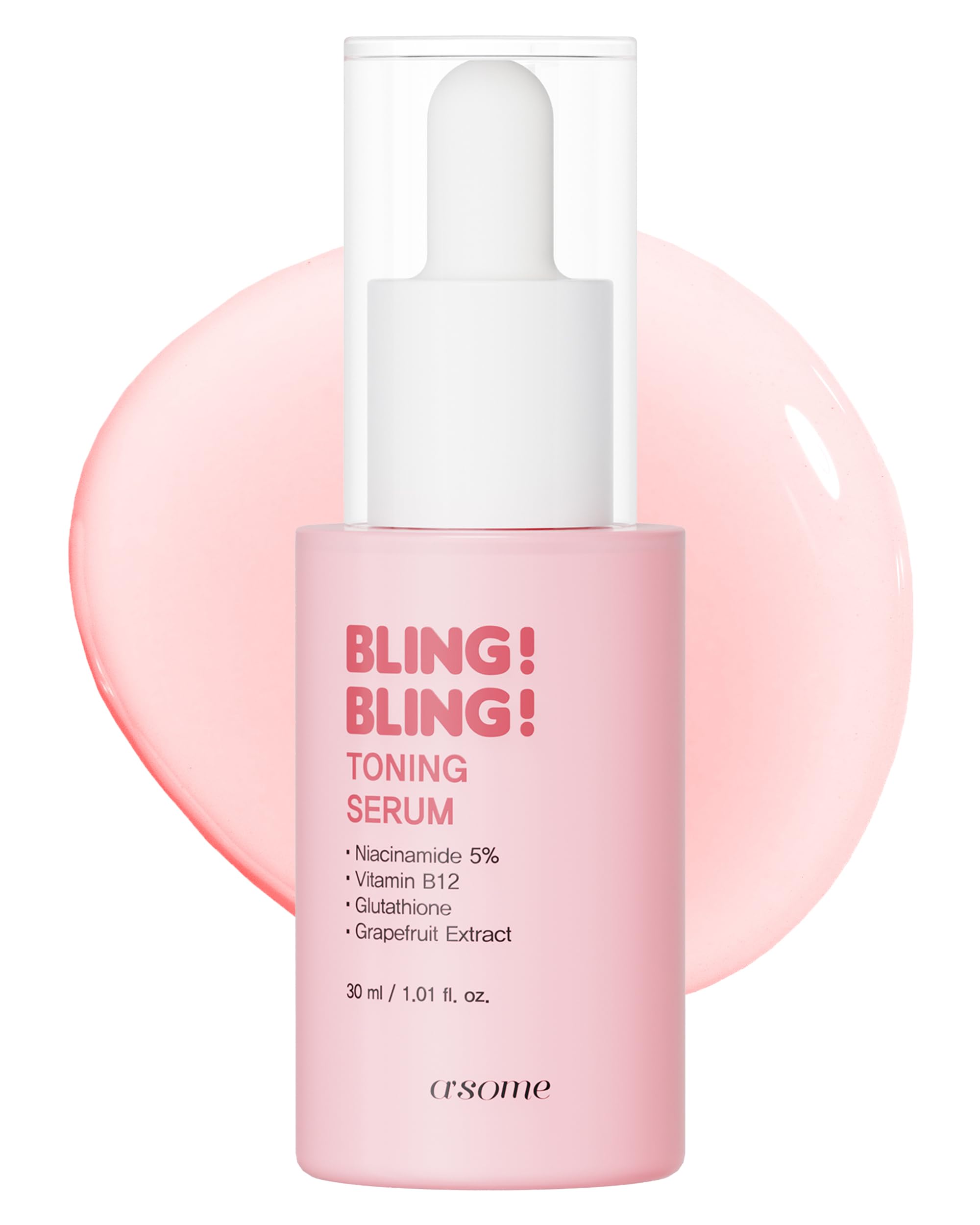A'SOME Bling Bling Toning Serum Korean Advanced Facial Serum - SAIMDANG