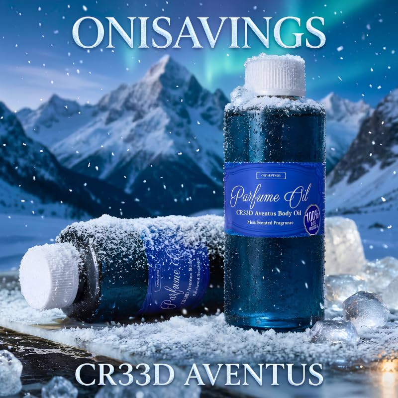 1 Fl Oz Perfume Oil CR33D Aventus For Men Our Interpretation - Product Imagery