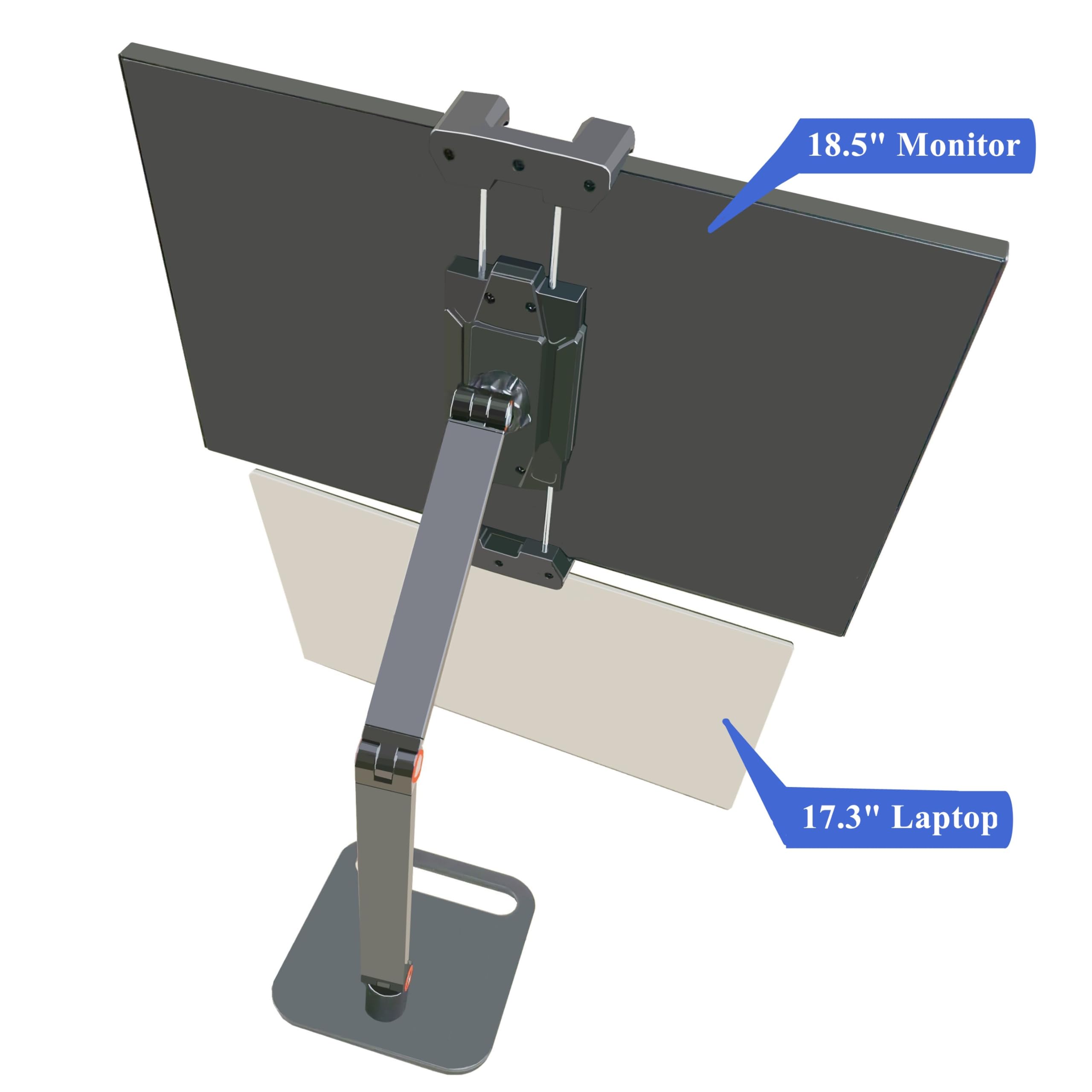 Portable Monitor Holder for 6-18.5 inch Screen Desktop Monitor Tablet Stand