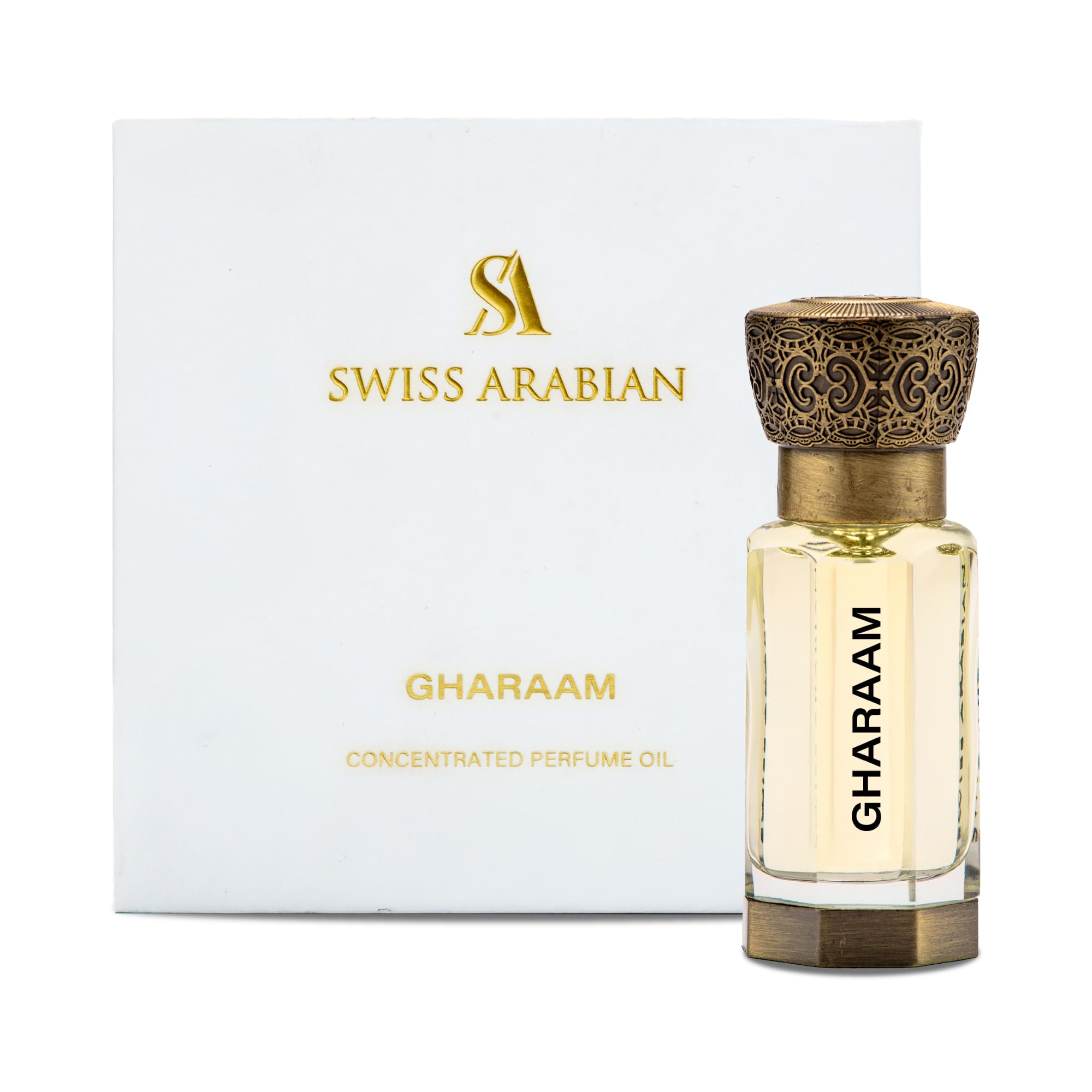 Swiss Arabian Gharaam Perfume Oil for Women & Men – Long-Lasting - Product Imagery