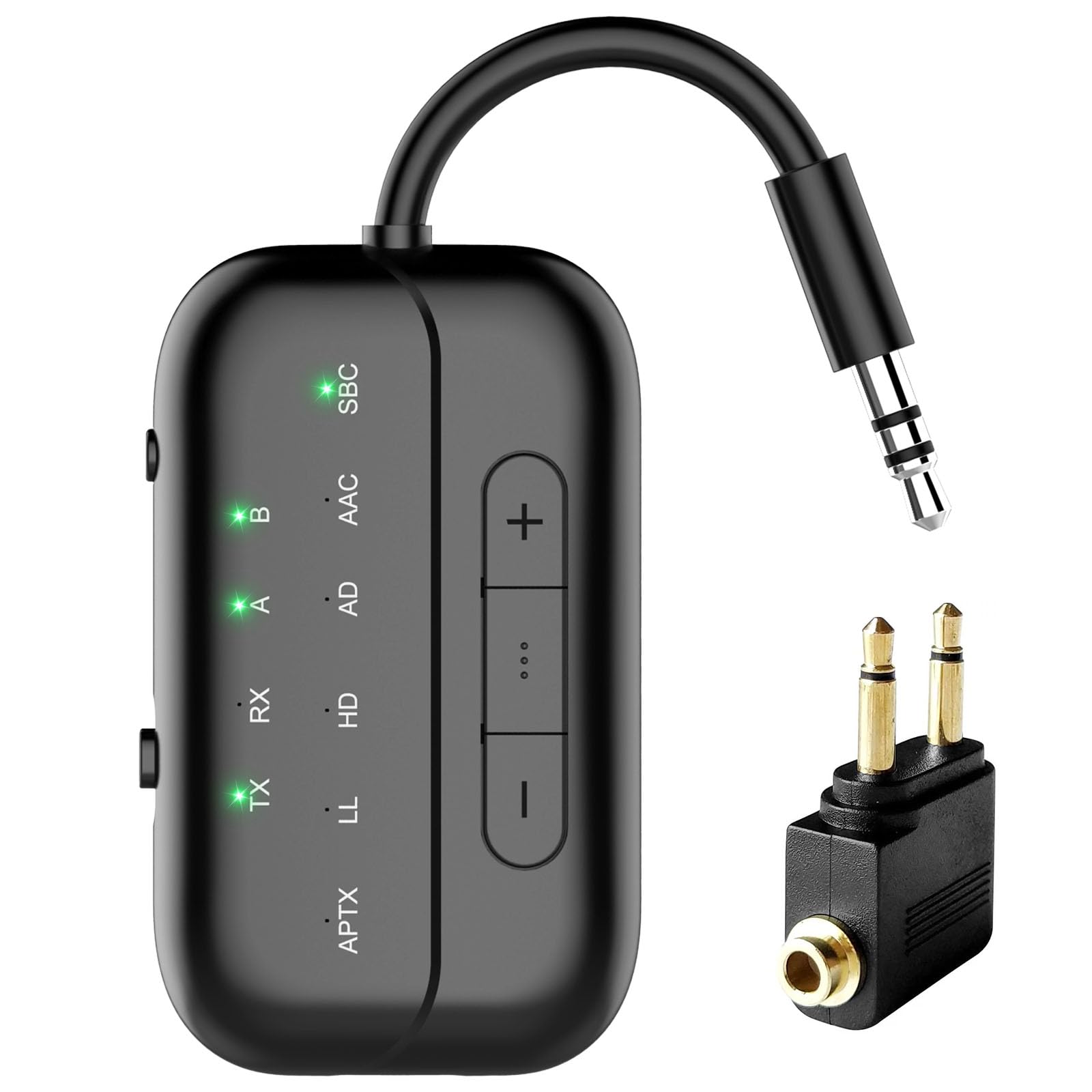 Beeitzie 2-in-1 Bluetooth Transmitter Receiver, Bluetooth Adapter for - View 1