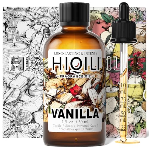 HIQILI Vanilla Fragrance Oil for Body Spray - 1 Fl Oz - Product Imagery