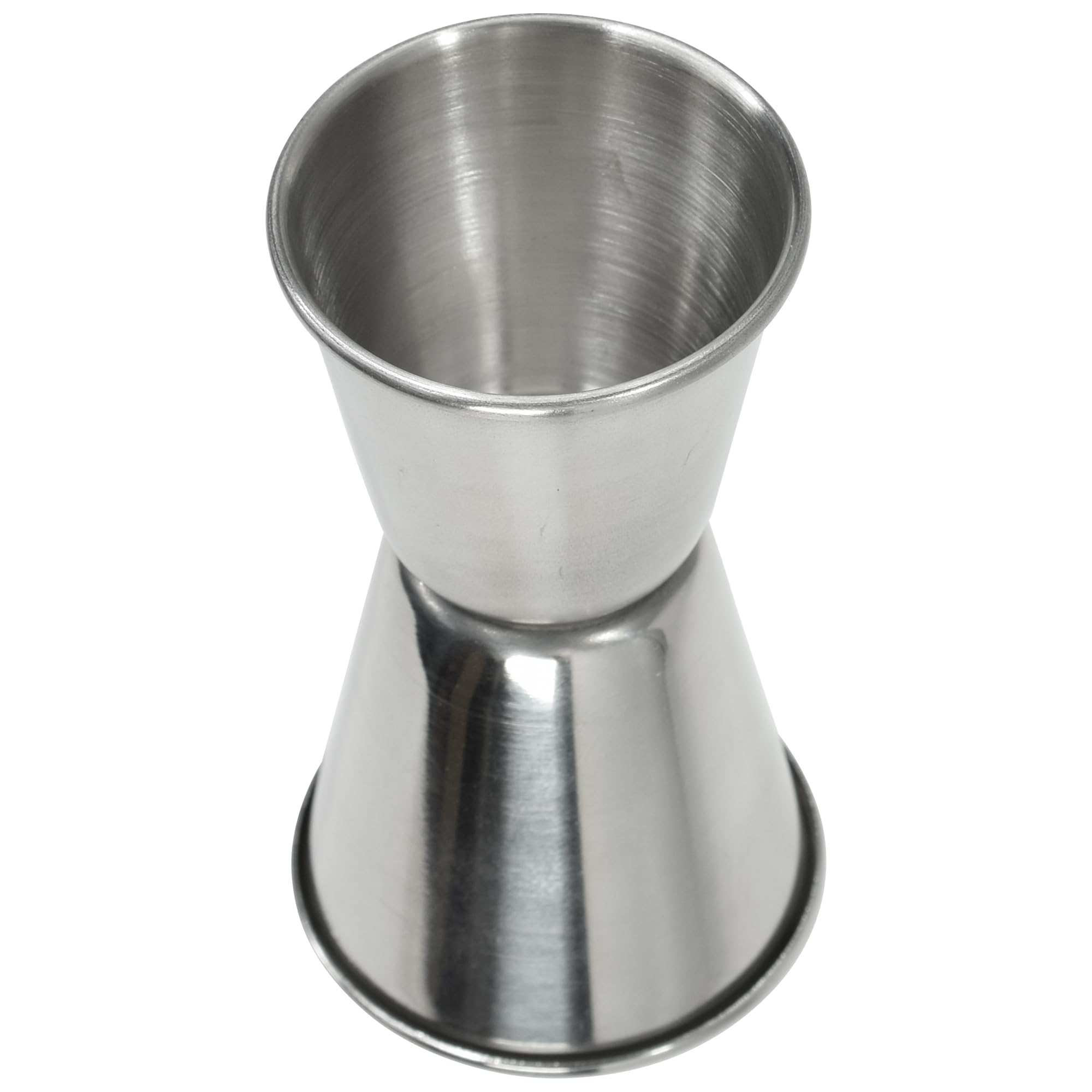 R&M Stainless Steel Cocktail Barware Double Measuring Jigger 1 oz x 1. - View 5