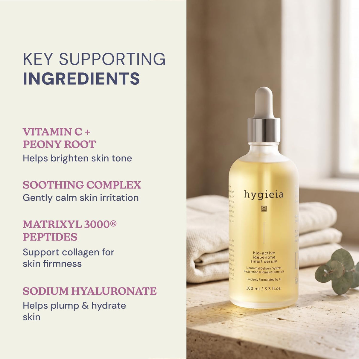 Hygieia Smart Serum with Liposomal Delivery Large 3 3 oz - Hygieia + Official Imagery - 5