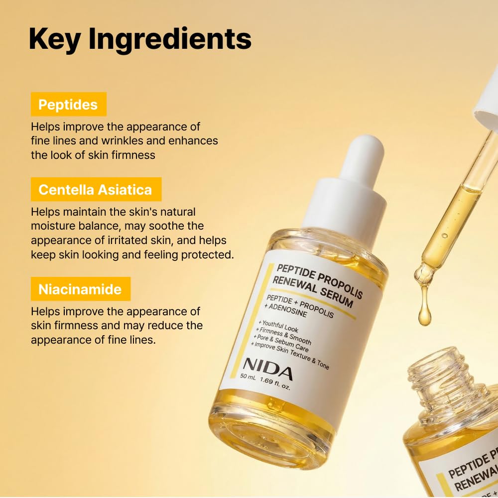 NIDA Peptide Propolis Renewal Serum - NIDA