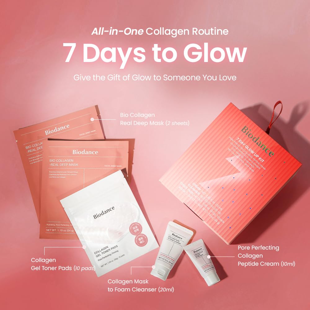 BIODANCE 7 Day Glow Up Kit - Collagen Gift Set for Glass Skin & wit - BIODANCE Official Product View 4