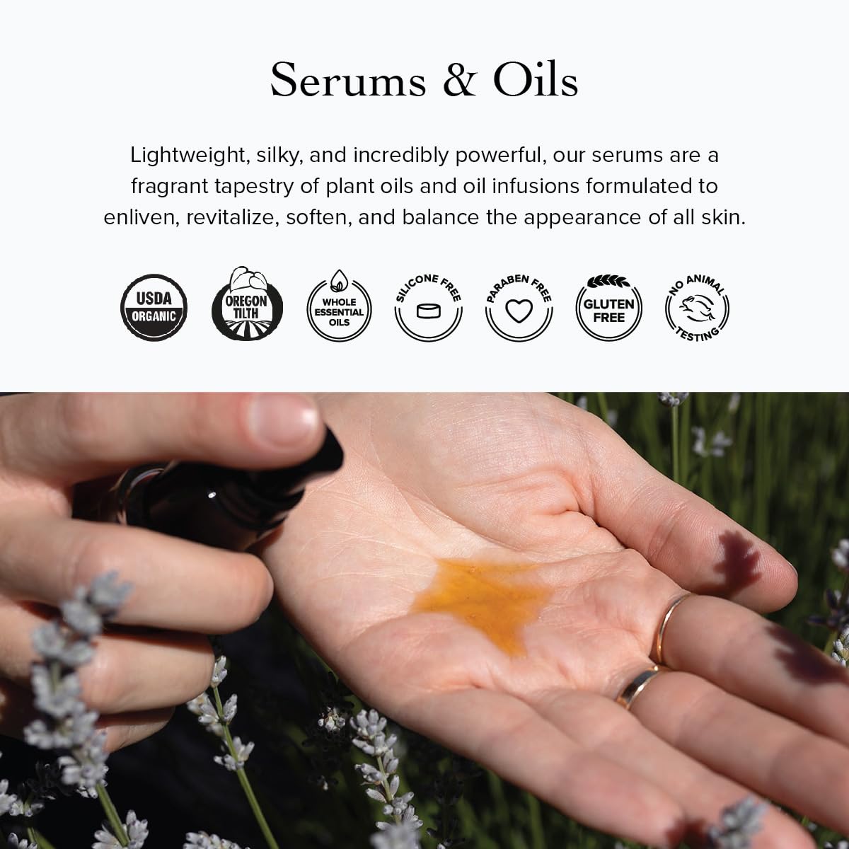 evanhealy Rosehip Calming Serum - Blue Skin Care Line with Organic Whole - evanhealy Official Product View 4