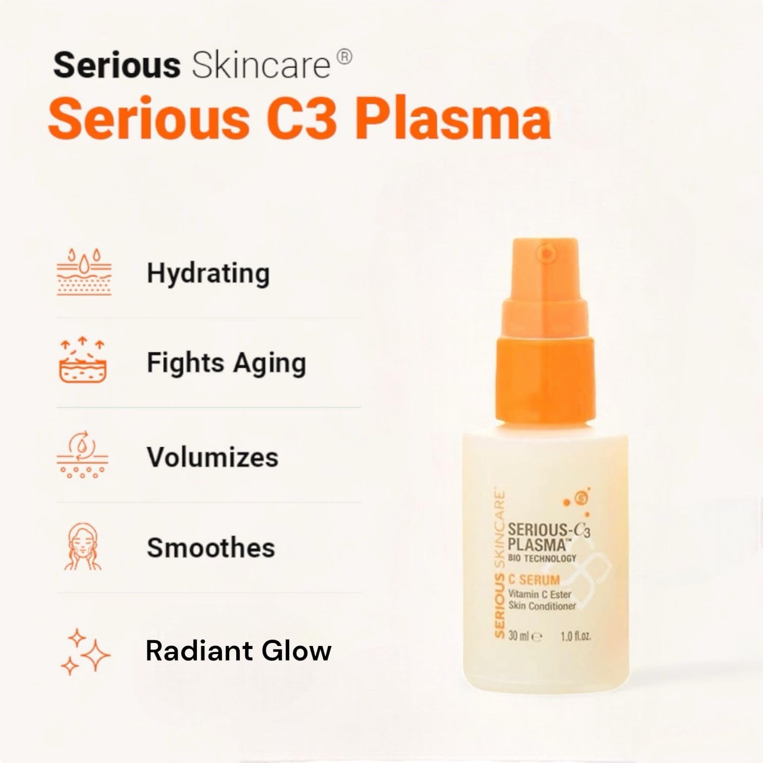 Serious Skincare Vitamin C Serum for Face Anti Aging for - Serious Skincare Official Imagery - 4