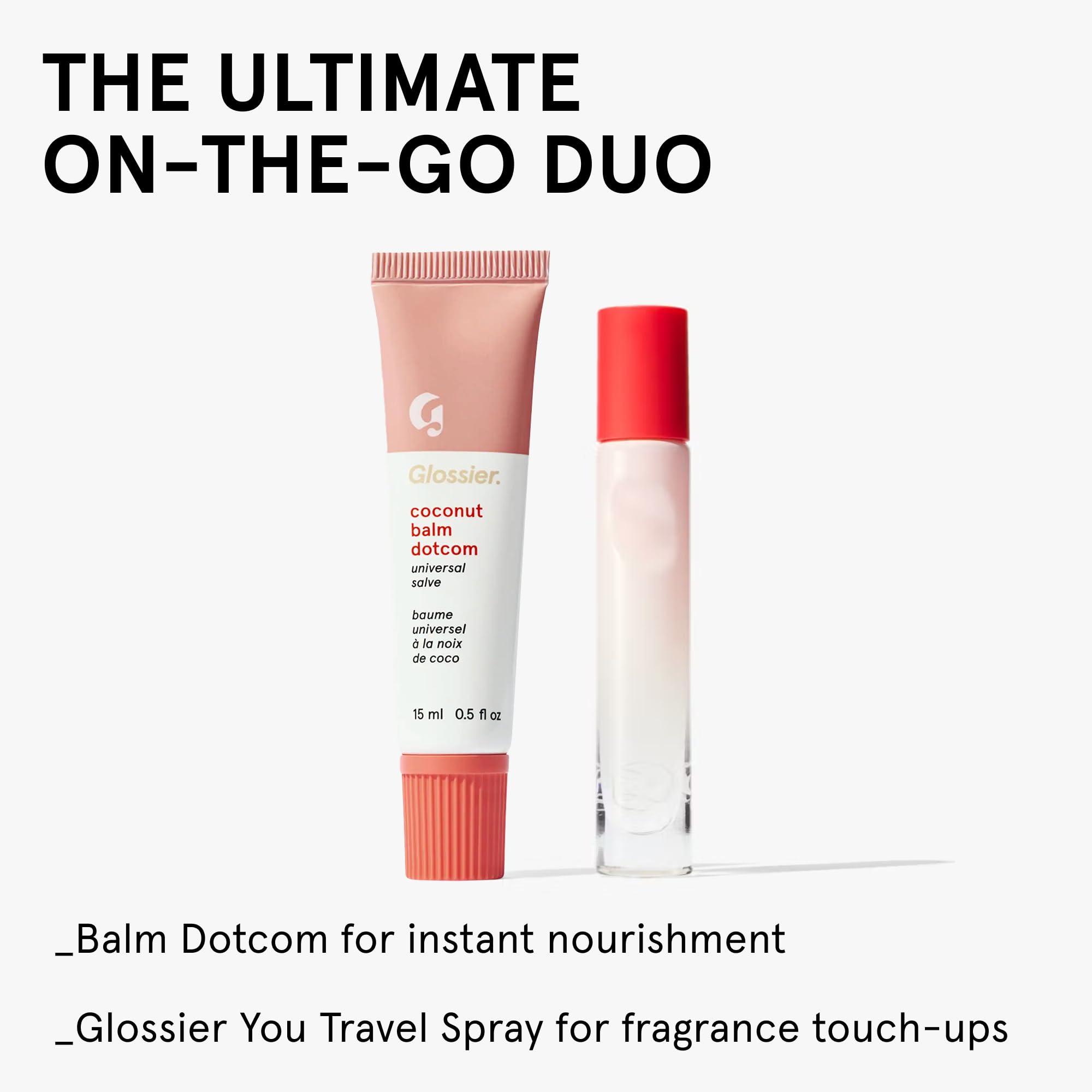 Glossier Balm Dotcom Lip Balm & Universal Salve, Coconut, Untinted - Glossier Official Product View 10