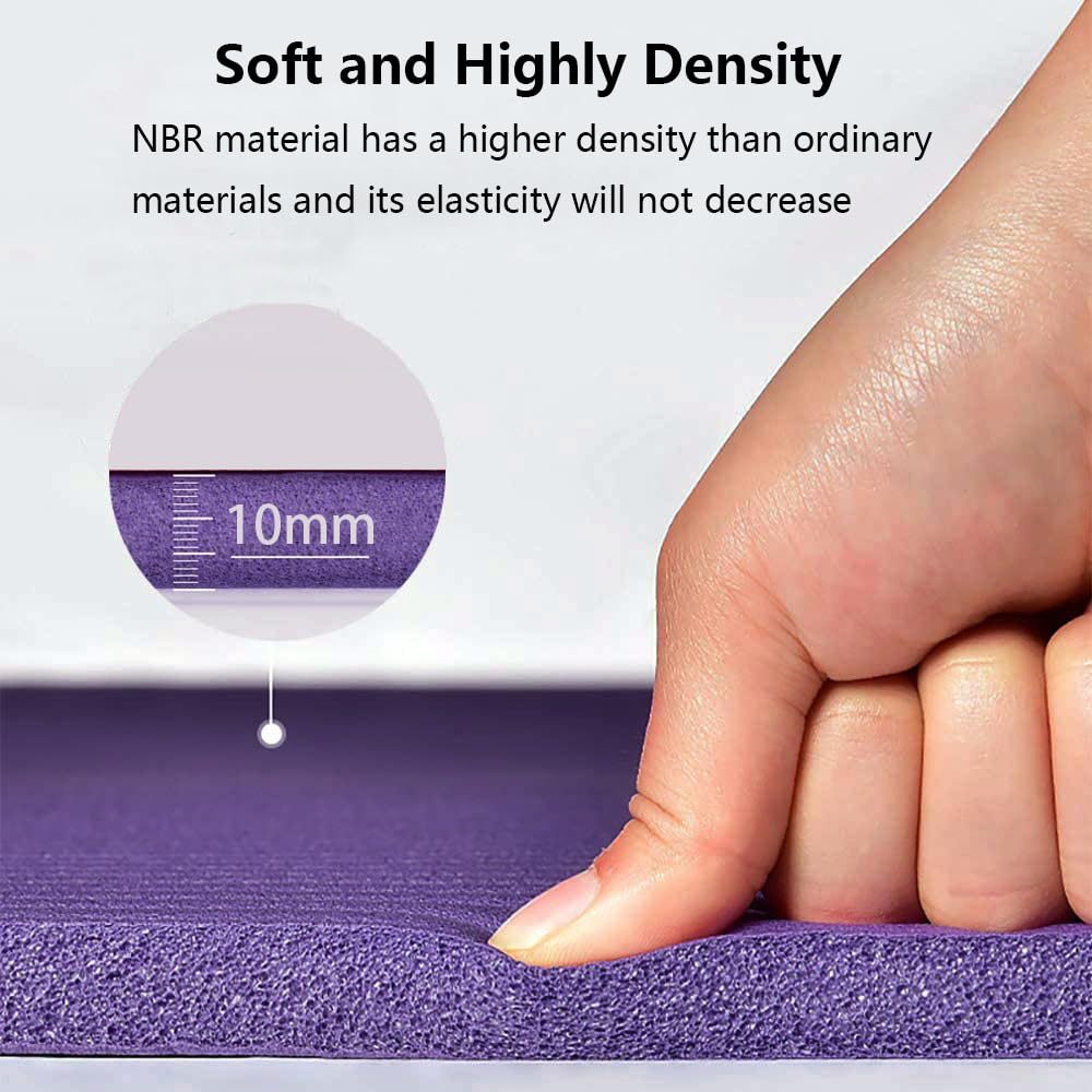 LFS Yoga Mat 72 8 x 31 5 x 2 5 inch Thick With Strap and Bag - LFS Official Imagery - 5
