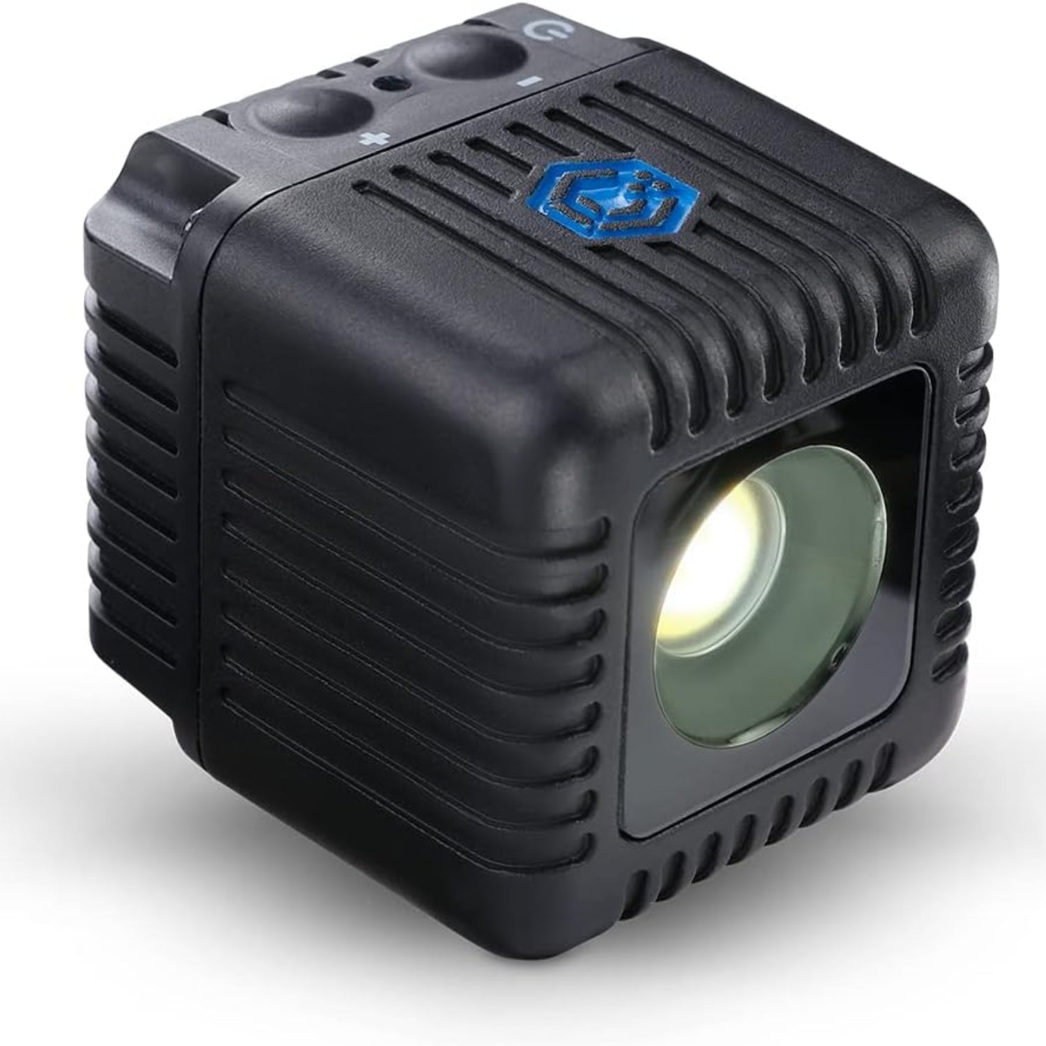 LUME CUBE 2.0 portable waterproof LED cube light with app control, compact and ideal for photography and videography.