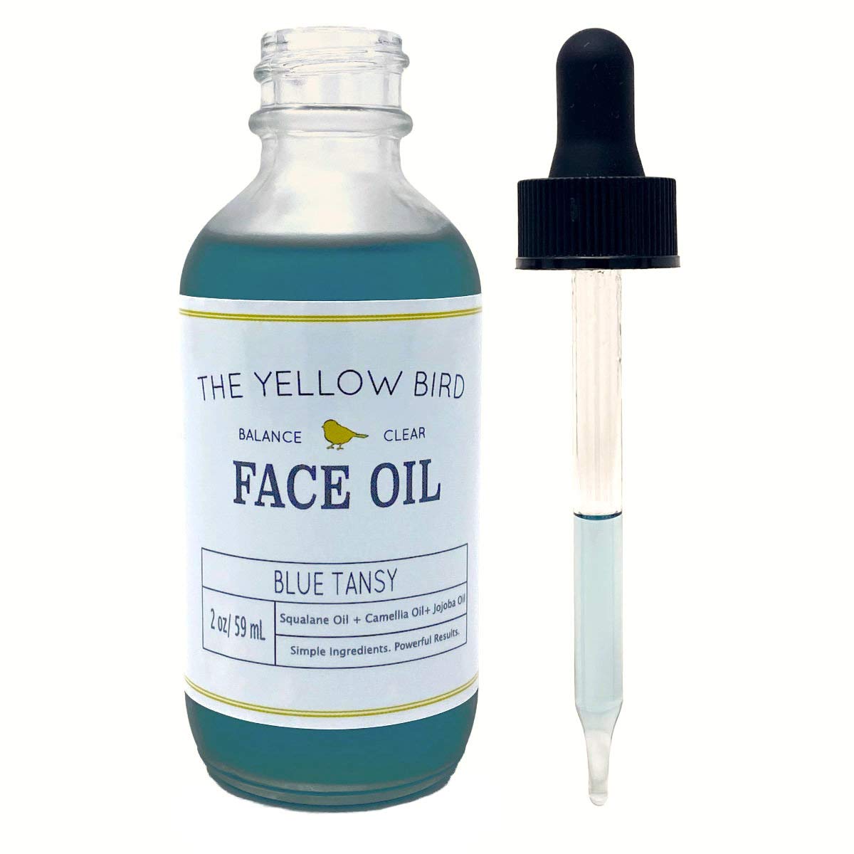 Yellow Bird Balancing Blue Tansy Face Oil 2 oz 59 ml Skin - The Yellow Bird Official Imagery - 8
