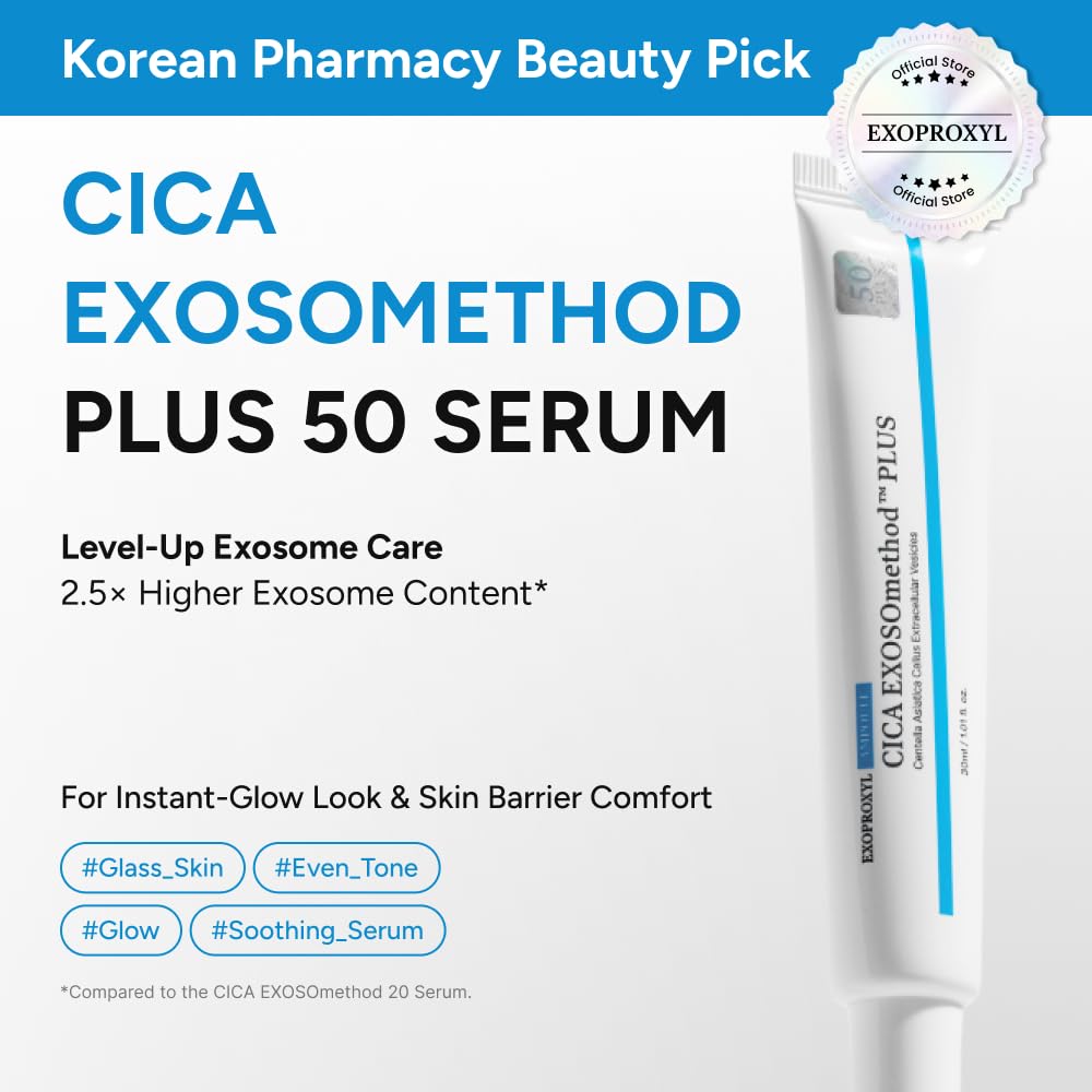 CICA EXOSOmethod Plus 50 Serum Centella Asiatica Exosome - EXOPROXYL Official Product Imagery - 3