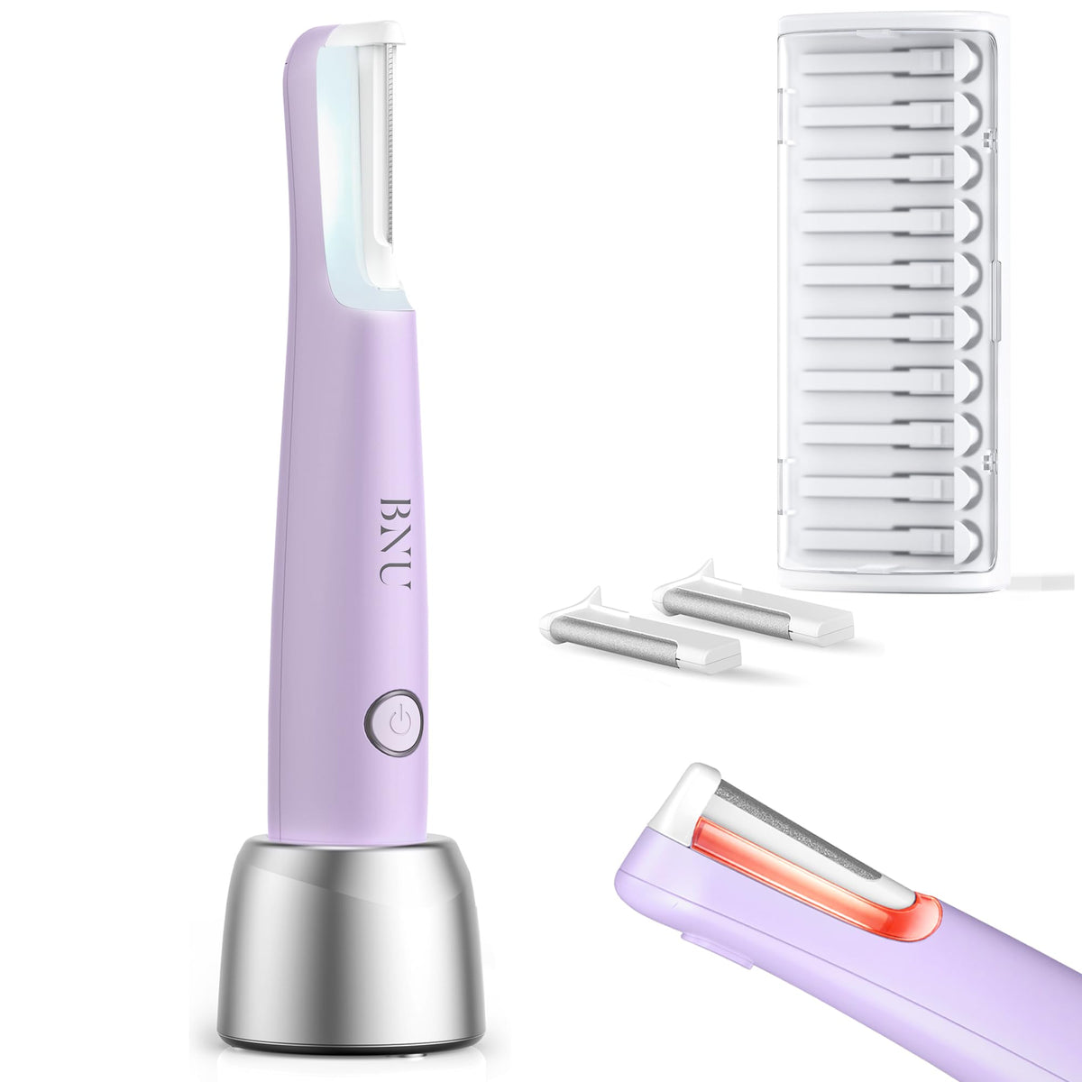Dermaplane Razor for Women Face Peach Fuzz Removal Sonic - BNU Official Imagery - 2
