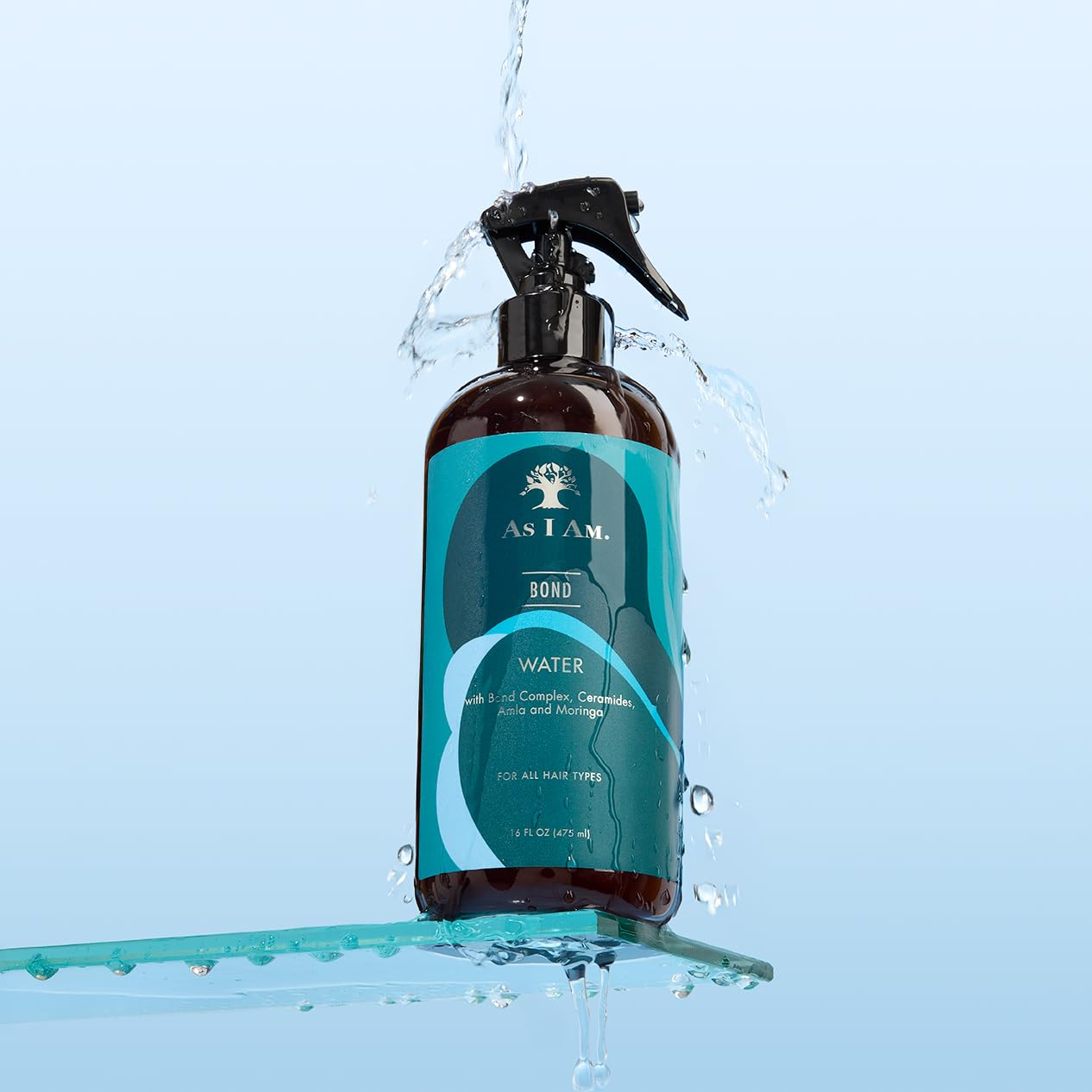 As I Am Bond Water - with Moringa & Amla & & Ceramides Hair - As I Am Official Product View 6