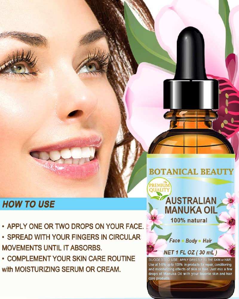 Botanical Beauty MANUKA OIL WILD GROWTH RAW 100% Natural VIRGIN - Botanical Beauty