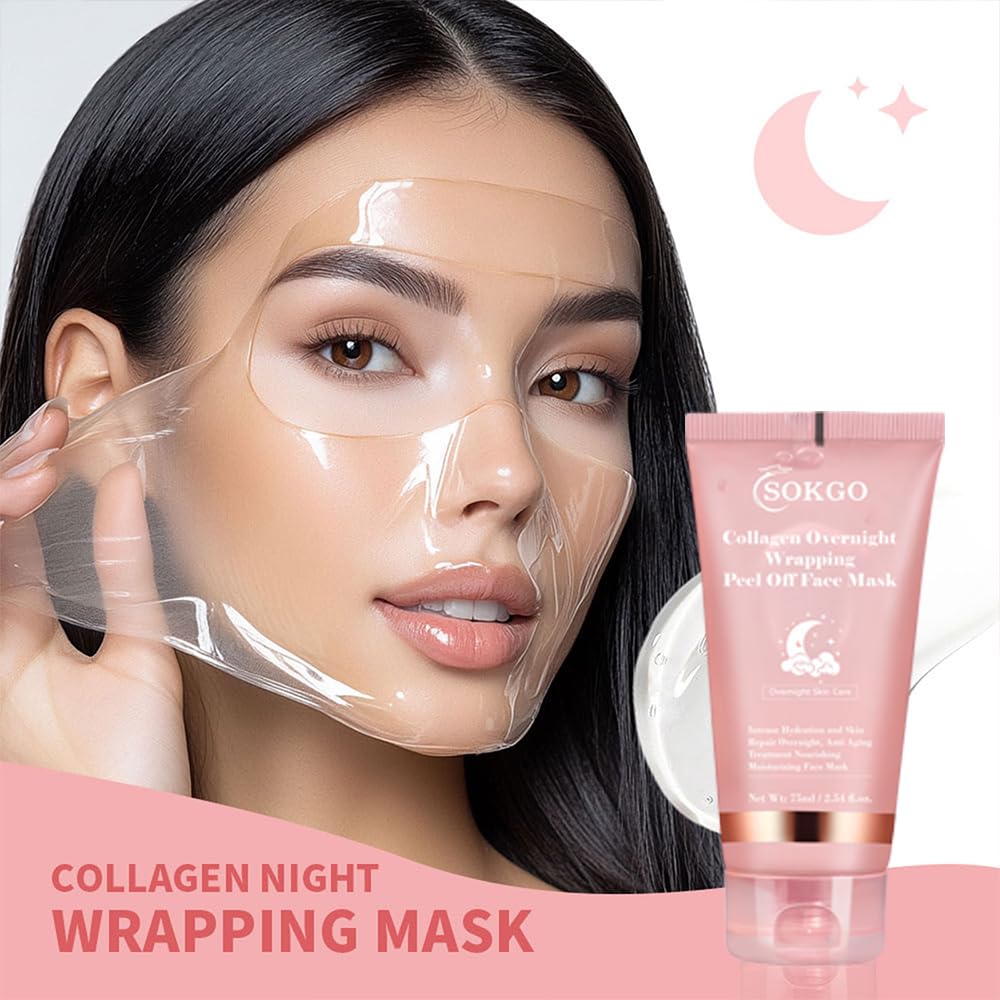 Sokgo Collagen Overnight Wrapping Mask Intensive Hydration - Sokgo Official Product Imagery - 7