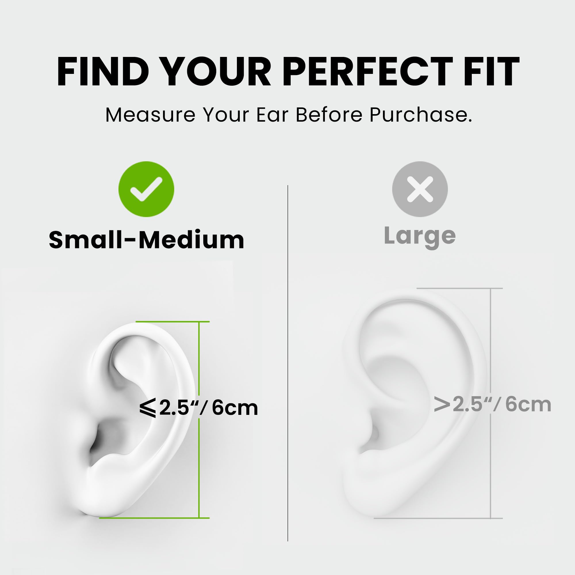 Avantree Resolve – 3.5mm AUX Wired Open-Ear Earbuds w/Mic & Over- - Avantree Official Product View 2