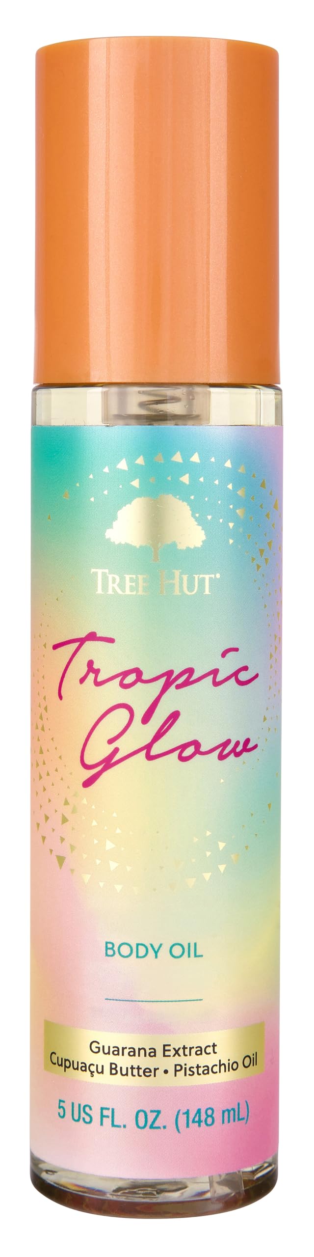 Tree Hut Firming Body Oil, Tropic Glow, 5 Fl Oz - Product Imagery