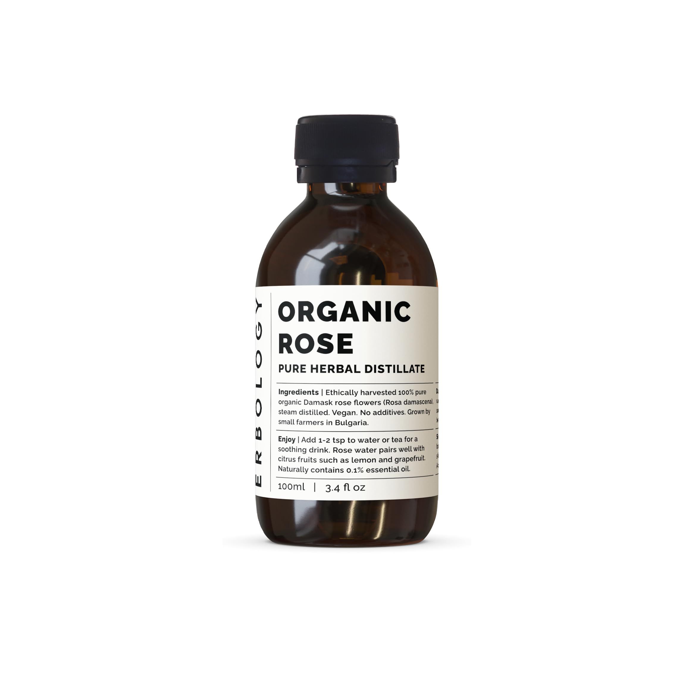 Erbology Organic Rose Water 3 4 fl oz - Erbology Official Product Imagery - 1