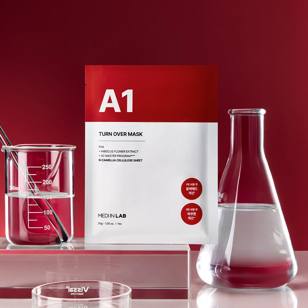 A1 Turnover Mask – K-Beauty Blackhead &amp; Dead Skin Care Sheet - MEDIINLAB