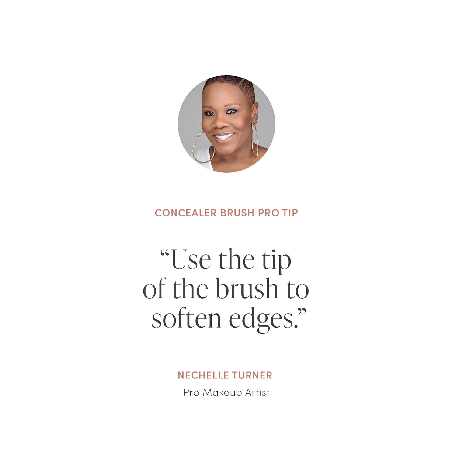 Elefair Jane Iredale Pro Series Small Angled Concealer Brush for precise makeup application and flawless coverage.