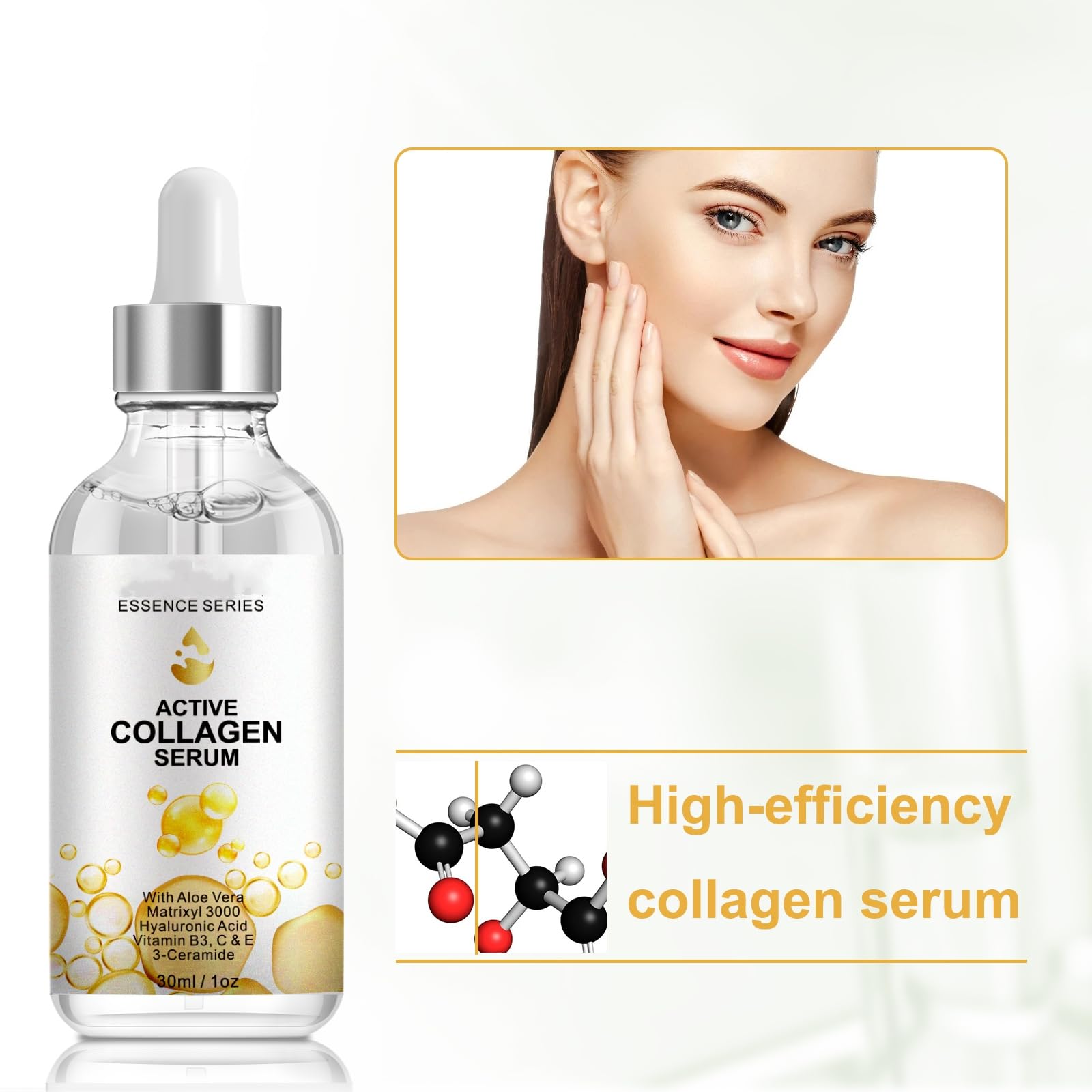 SHIFAKOU Active Collagen Serum - Natural & Organic Anti Aging Collagen - SHIFAKOU Official Product View 4