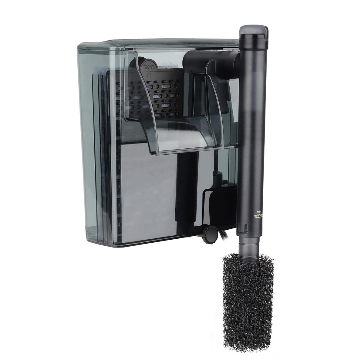hygger Aquarium HOB Filter 105 GPH for 10 20 Gallon Fish - hygger Official Imagery - 1