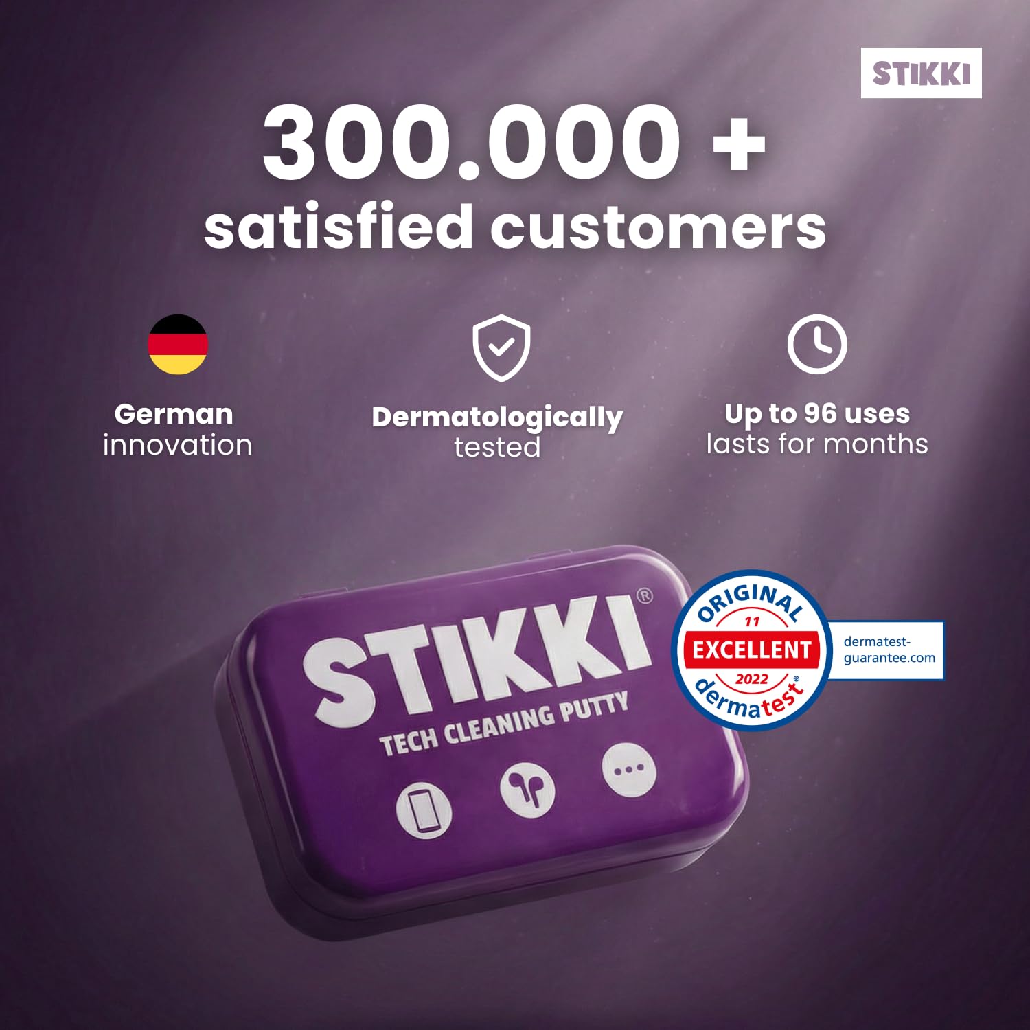 STIKKI Cleaning Putty & Precision Tools - Earbud, Port & Phone Cl by STIKKI - Angle View 7
