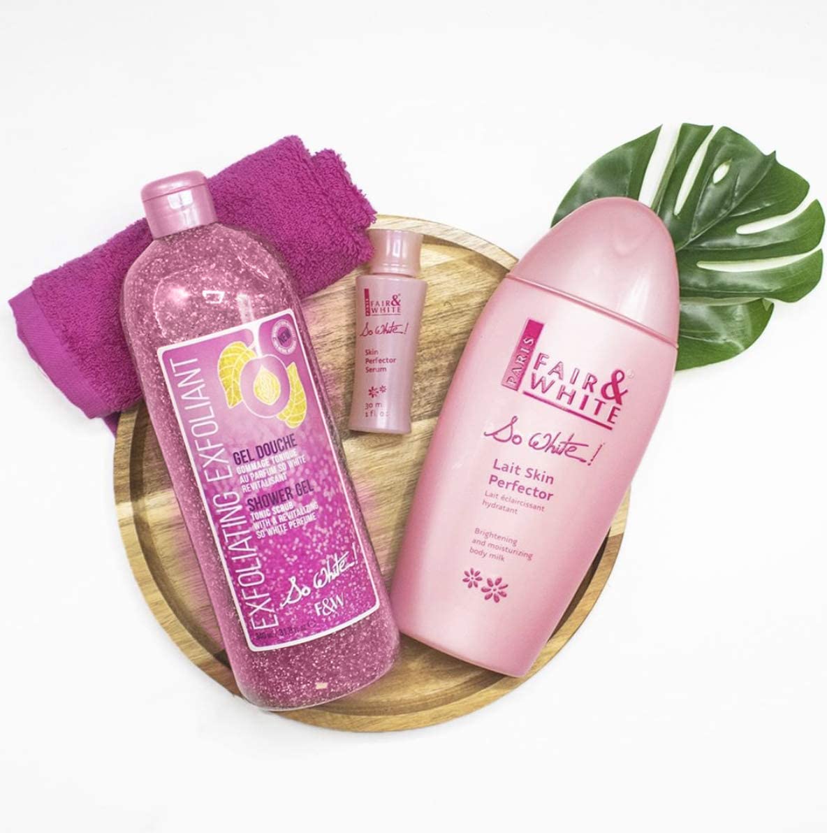 FAIR & WHITE So White Exfoliating Shower Gel/Tonic Scrub 940ml / 31.8fl.oz. - FAIR & WHITE Official Product View 8