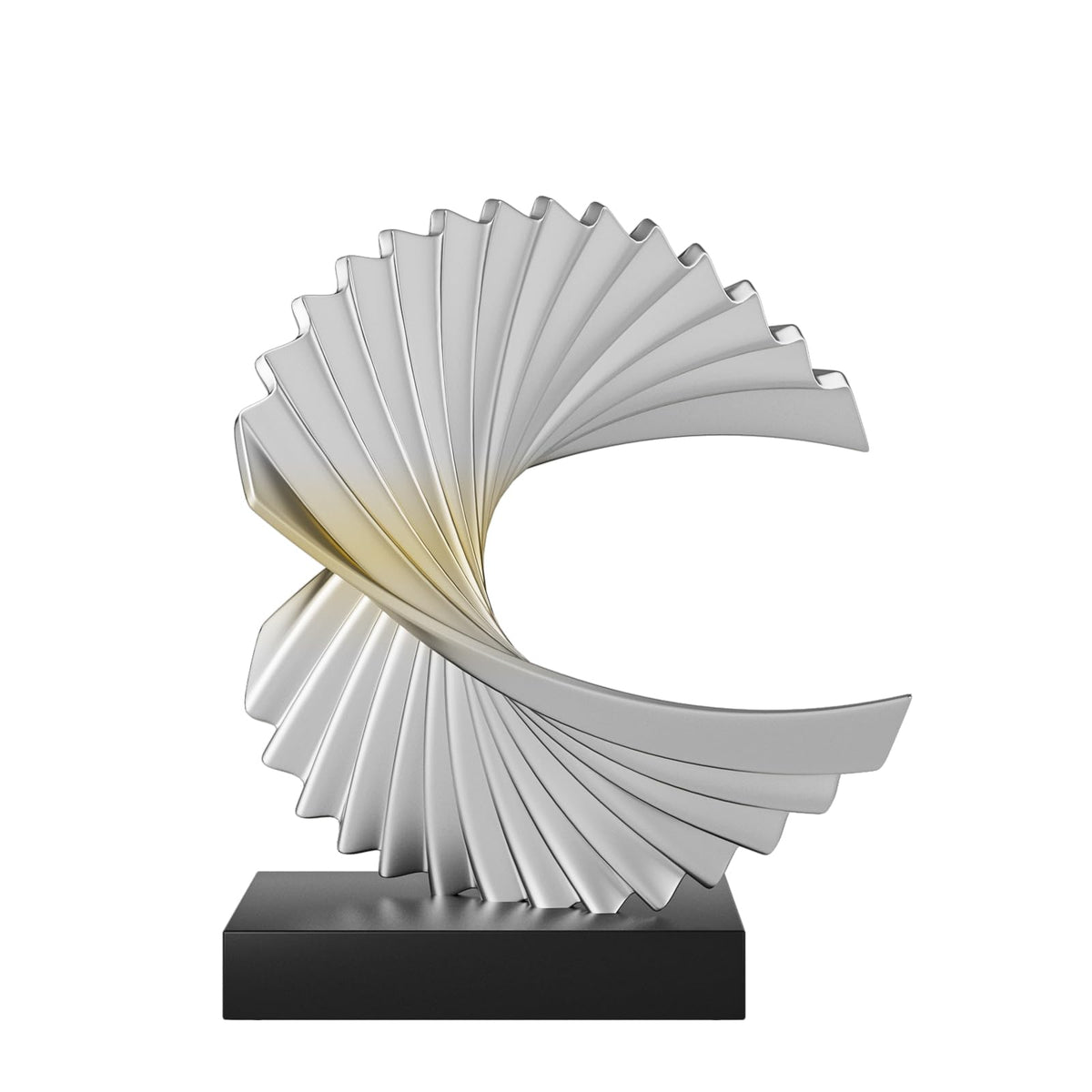 Ocean Wave Statue Abstract Decor Office Decor Shelf Accents - Paytonture Official Imagery - 1