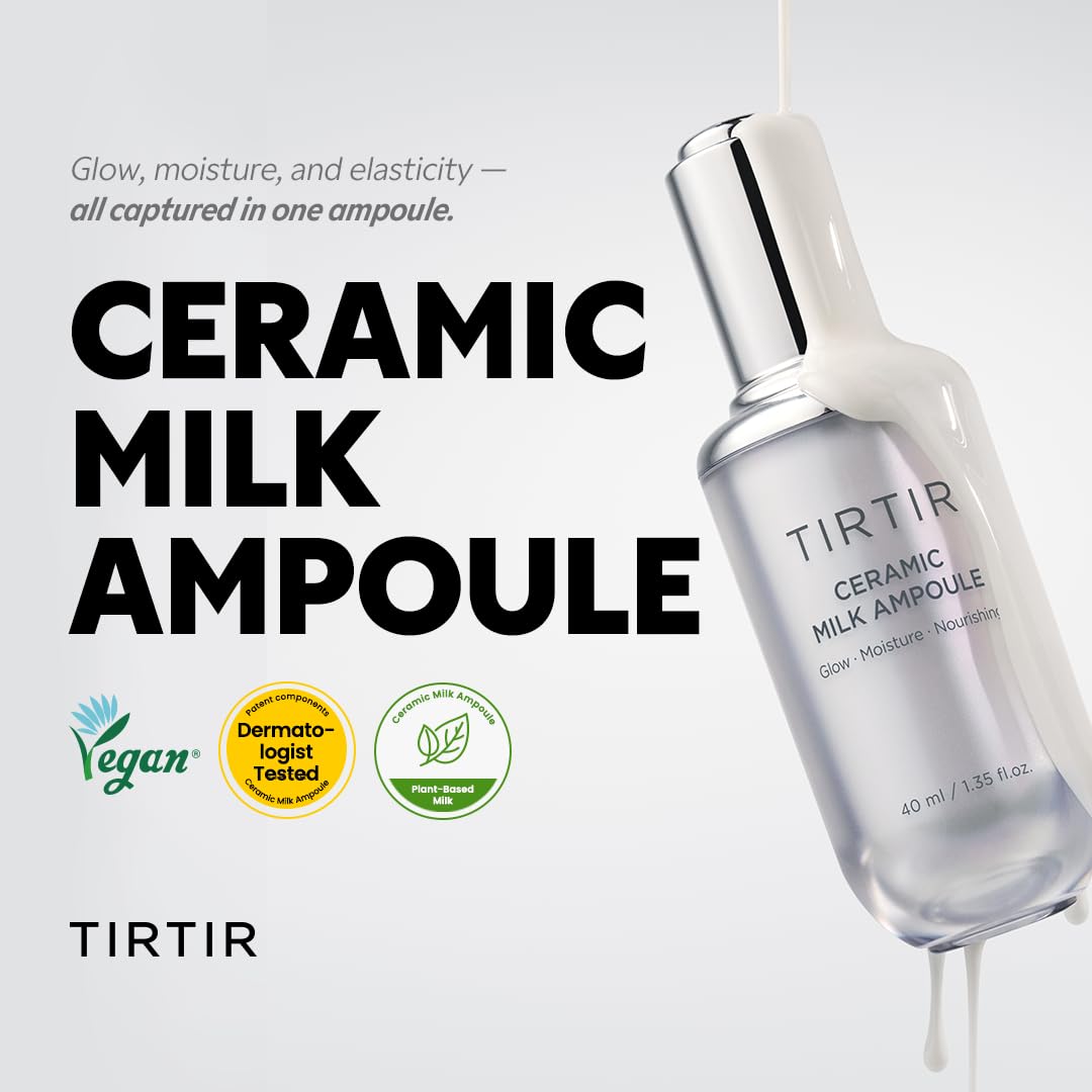 TIRTIR Ceramic Milk Ampoule (1.35 Fl Oz) - TIRTIR