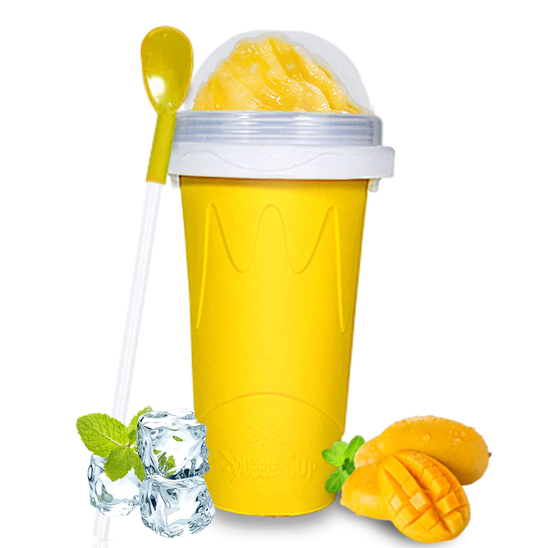 Color Land Slushy Cup, TIK TOK Slushie Maker Cup Frozen Magic Squeeze - View 10