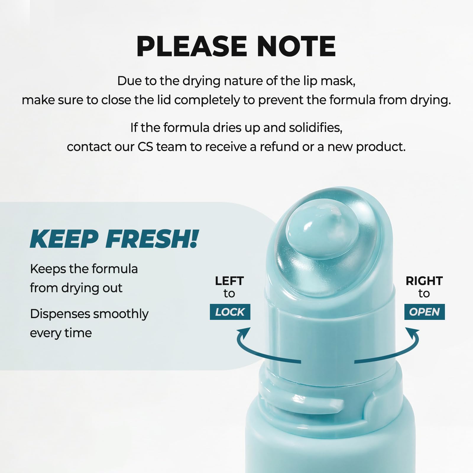 Laka Soothing Prep Lip Mask | Gentle Peel-Off Lip Mask for Dead Skin & Flakes | Cooling Korean Lip Care for Makeup Prep | K-Beauty 0.33 fl.oz - Laka Official Product View 7