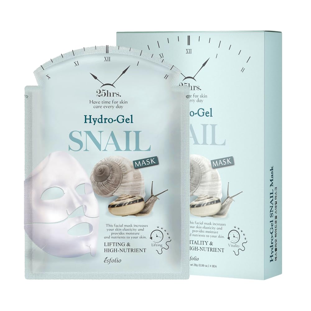 esfolio Snail Hydrogel Face Mask – Hydrating, Repairing &amp; - esfolio