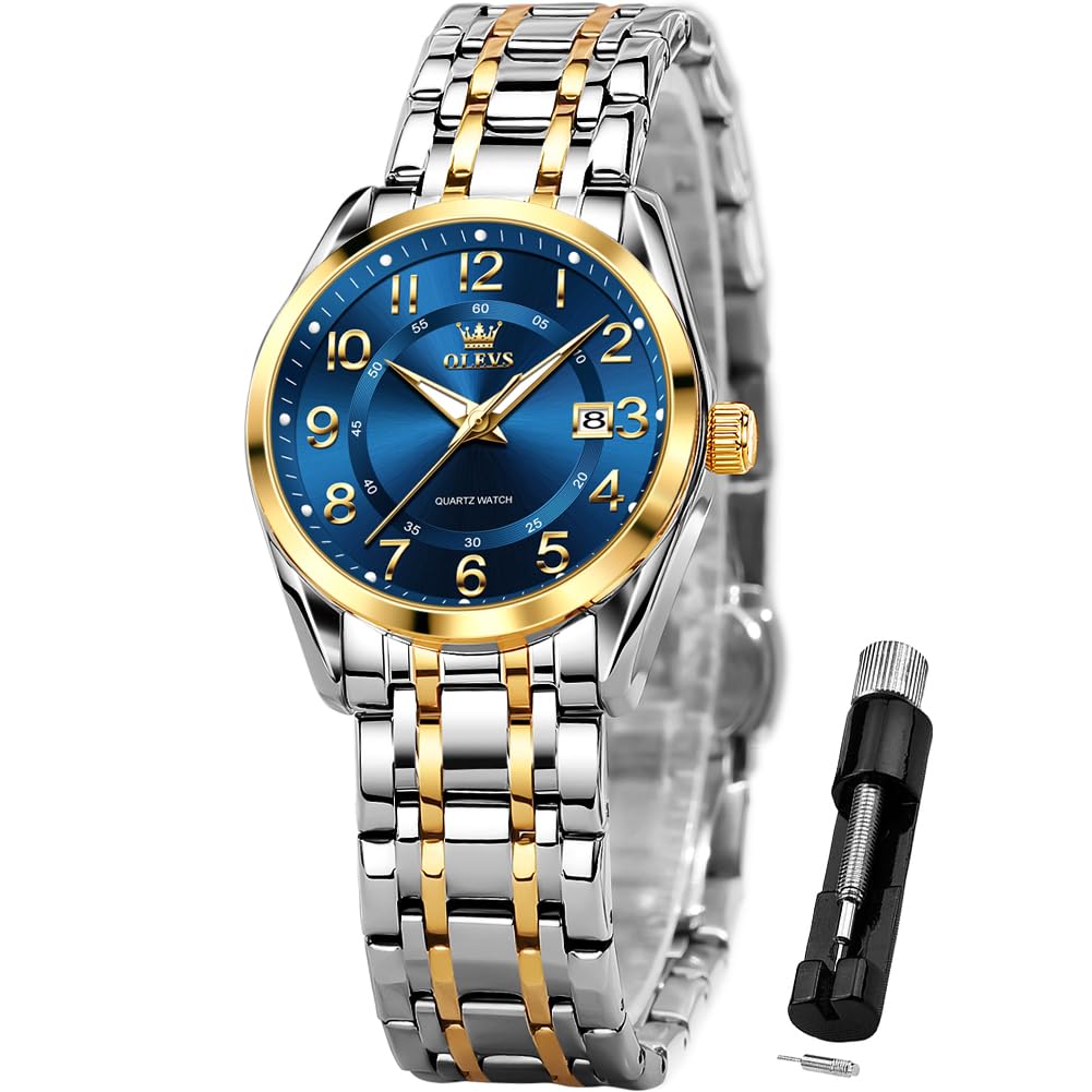 OLEVS Womens Watches Classic Dress Female Wristwatch Ladies - Product Imagery