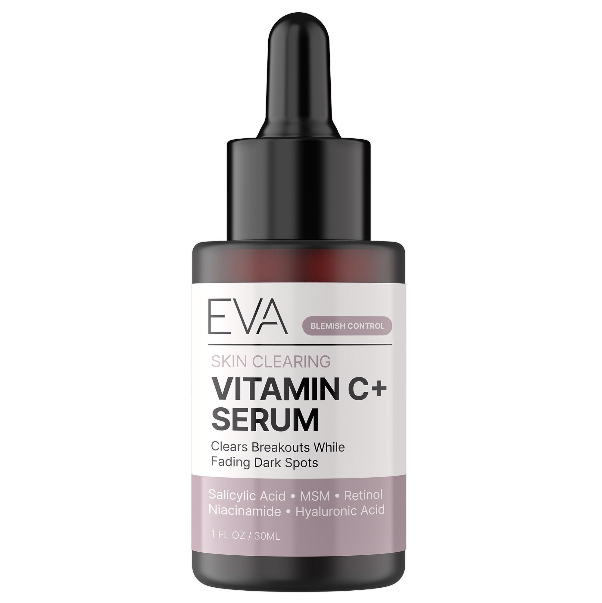 Eva Naturals Skin Clearing Vitamin C Serum, Retinol & Salicylic - Eva Naturals Official Product View 2