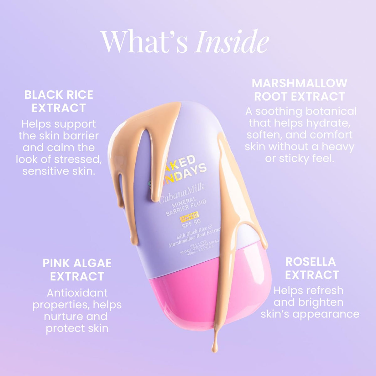 Naked Sundays CabanaMilk SPF 50 Mineral Sunscreen Barrier - Naked Sundays Official Imagery - 5