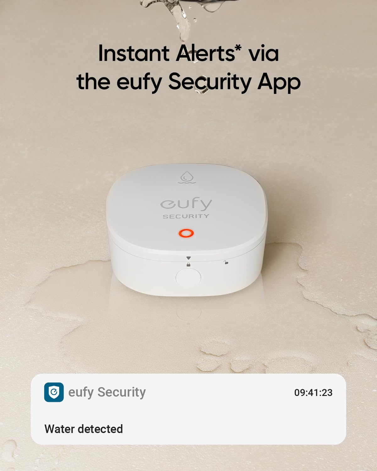 eufy Security Water and Freeze Sensor with Remote Alerts - Premium Selection Official Imagery - 4