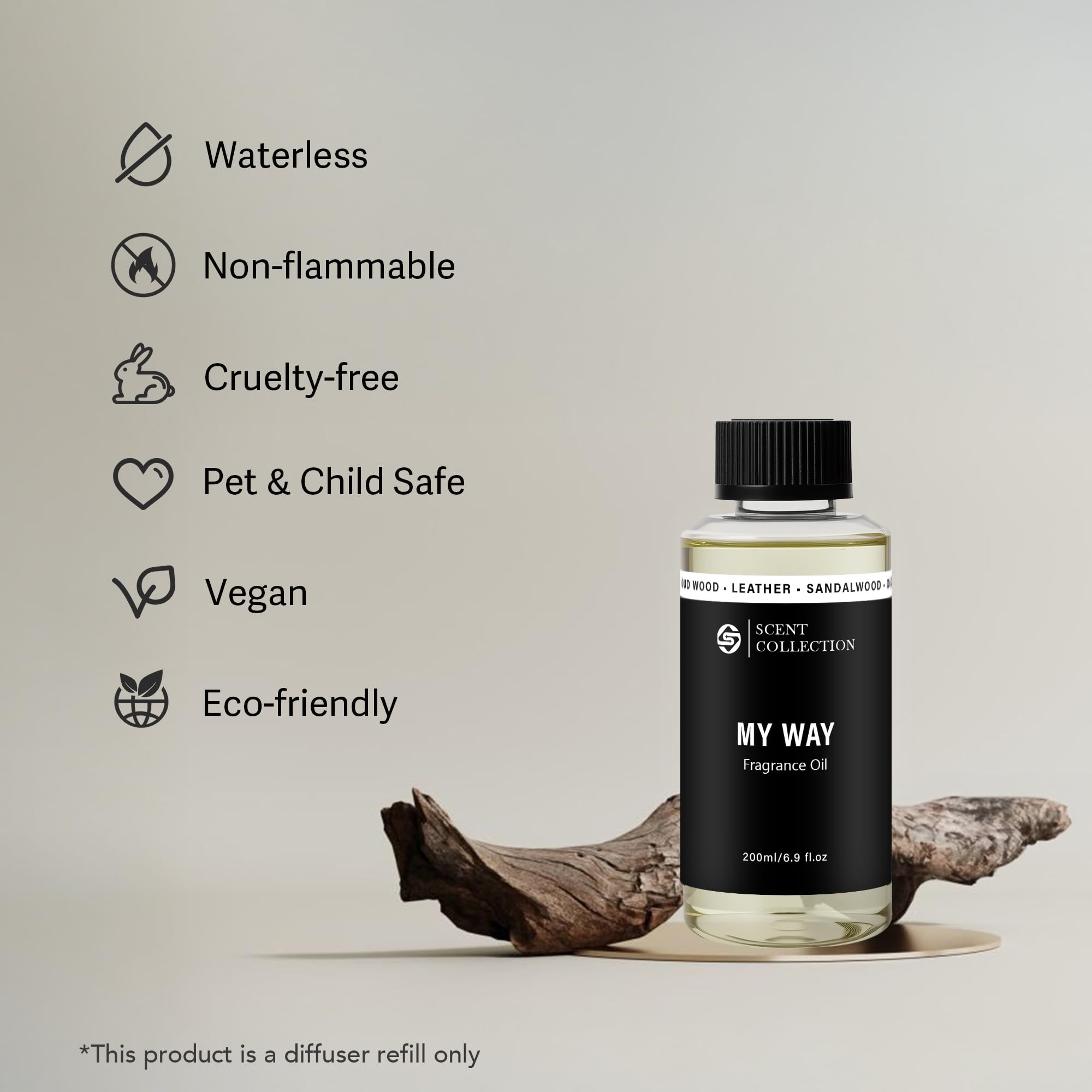 Luxury Hotel Scent My Way Diffuser Oil 200ml Waterless - scent collection Official Imagery - 4